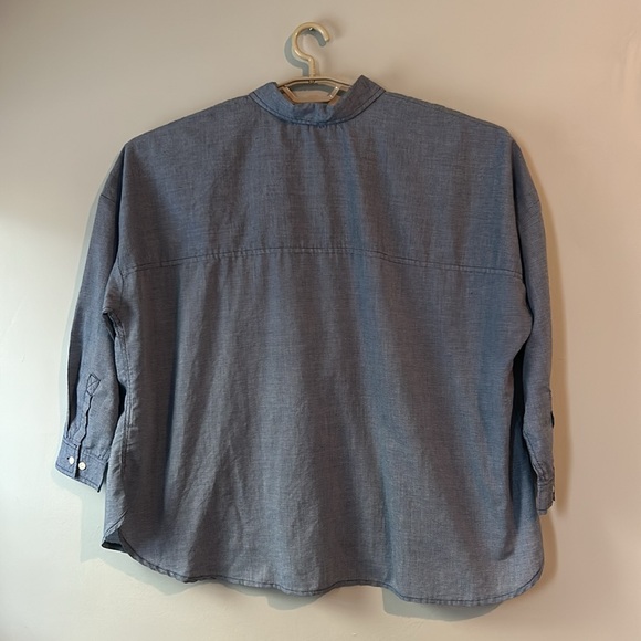 Blue Long Sleeve Joe Fresh Shirt 3X - Picture 4 of 8